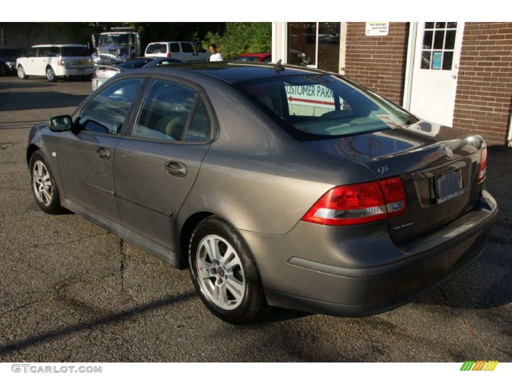 2005 9-3 Linear Sport Sedan - Smoke Beige Metallic / Parchment photo #6