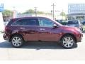 2010 Dark Cherry Pearl Acura MDX Advance  photo #2