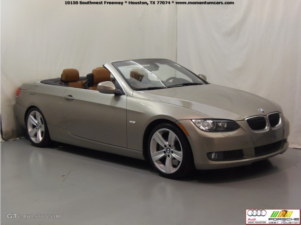 2010 3 Series 335i Convertible - Platinum Bronze Metallic / Saddle Brown Dakota Leather photo #2