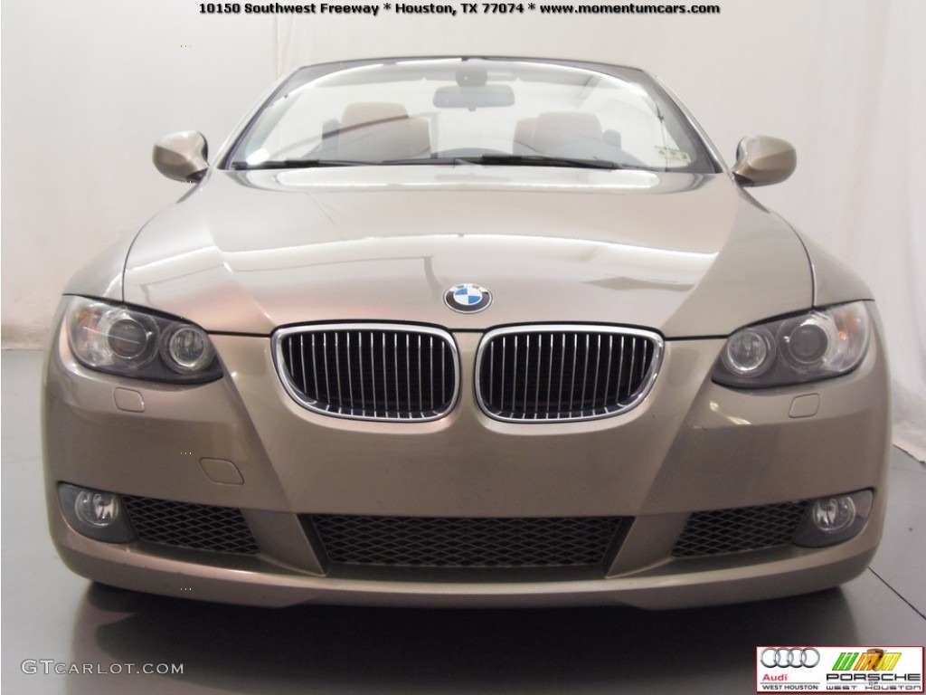 2010 3 Series 335i Convertible - Platinum Bronze Metallic / Saddle Brown Dakota Leather photo #3