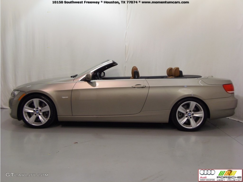 2010 3 Series 335i Convertible - Platinum Bronze Metallic / Saddle Brown Dakota Leather photo #5