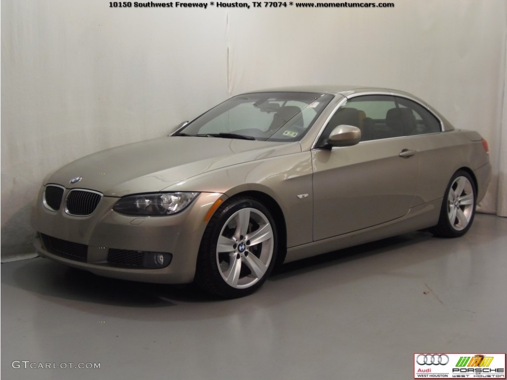 2010 3 Series 335i Convertible - Platinum Bronze Metallic / Saddle Brown Dakota Leather photo #6