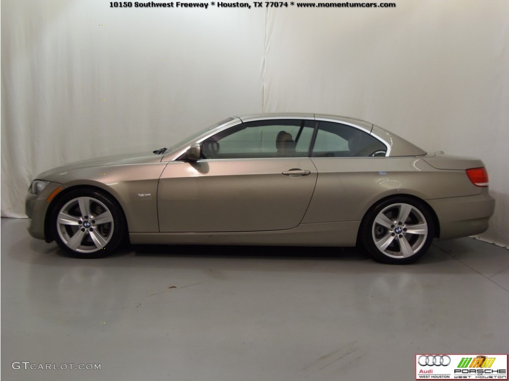 2010 3 Series 335i Convertible - Platinum Bronze Metallic / Saddle Brown Dakota Leather photo #7