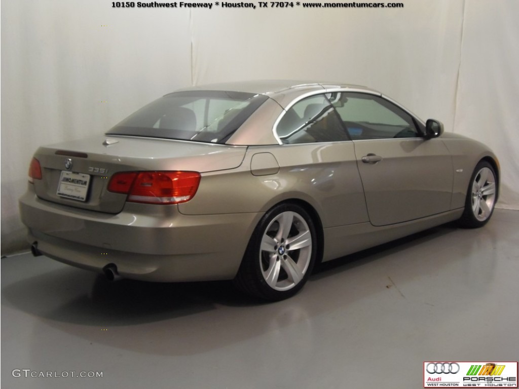 2010 3 Series 335i Convertible - Platinum Bronze Metallic / Saddle Brown Dakota Leather photo #10