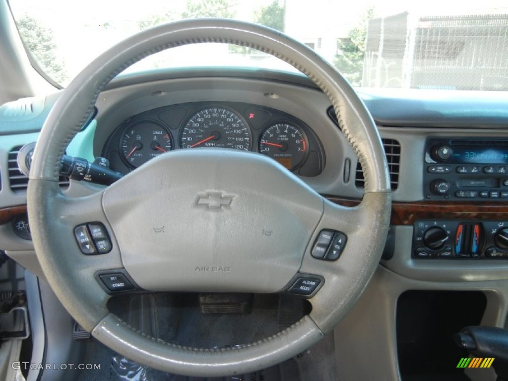 2001 Impala LS - Galaxy Silver Metallic / Medium Gray photo #20