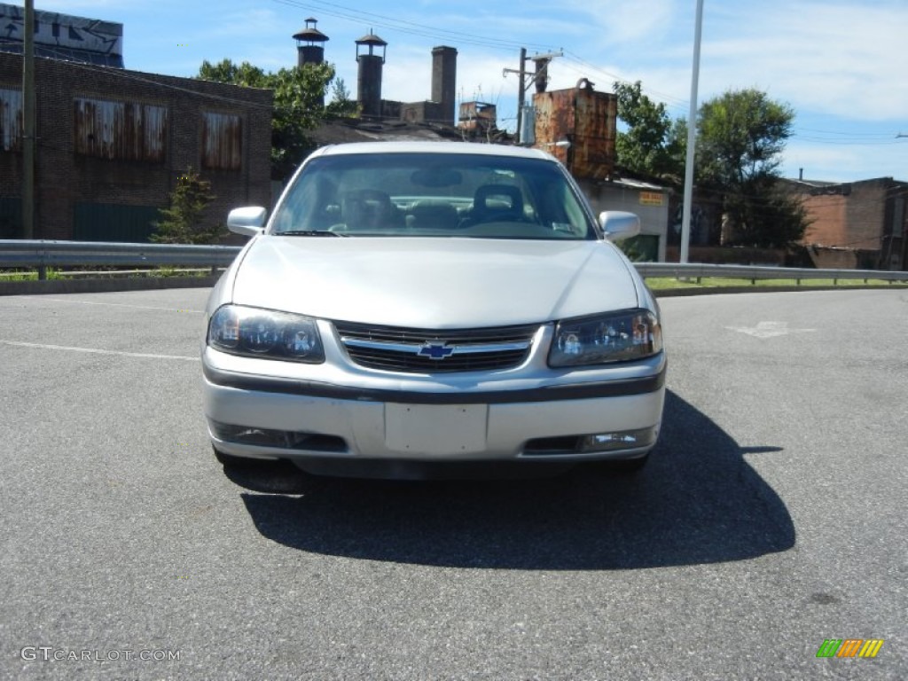 2001 Impala LS - Galaxy Silver Metallic / Medium Gray photo #26