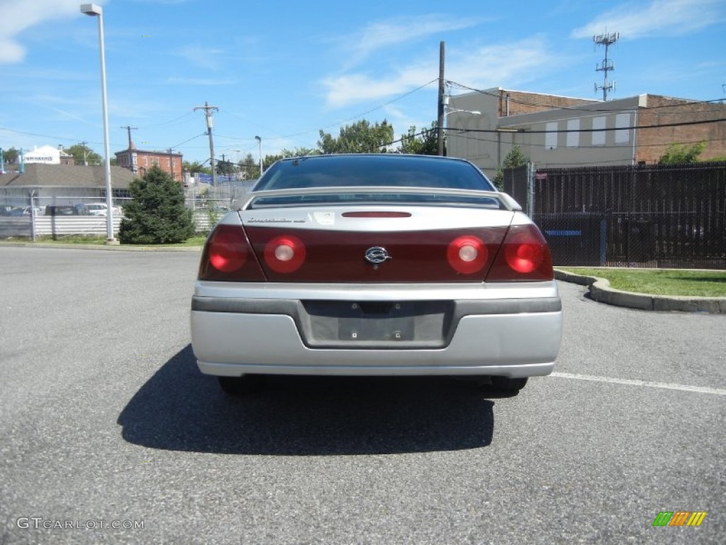 2001 Impala LS - Galaxy Silver Metallic / Medium Gray photo #27