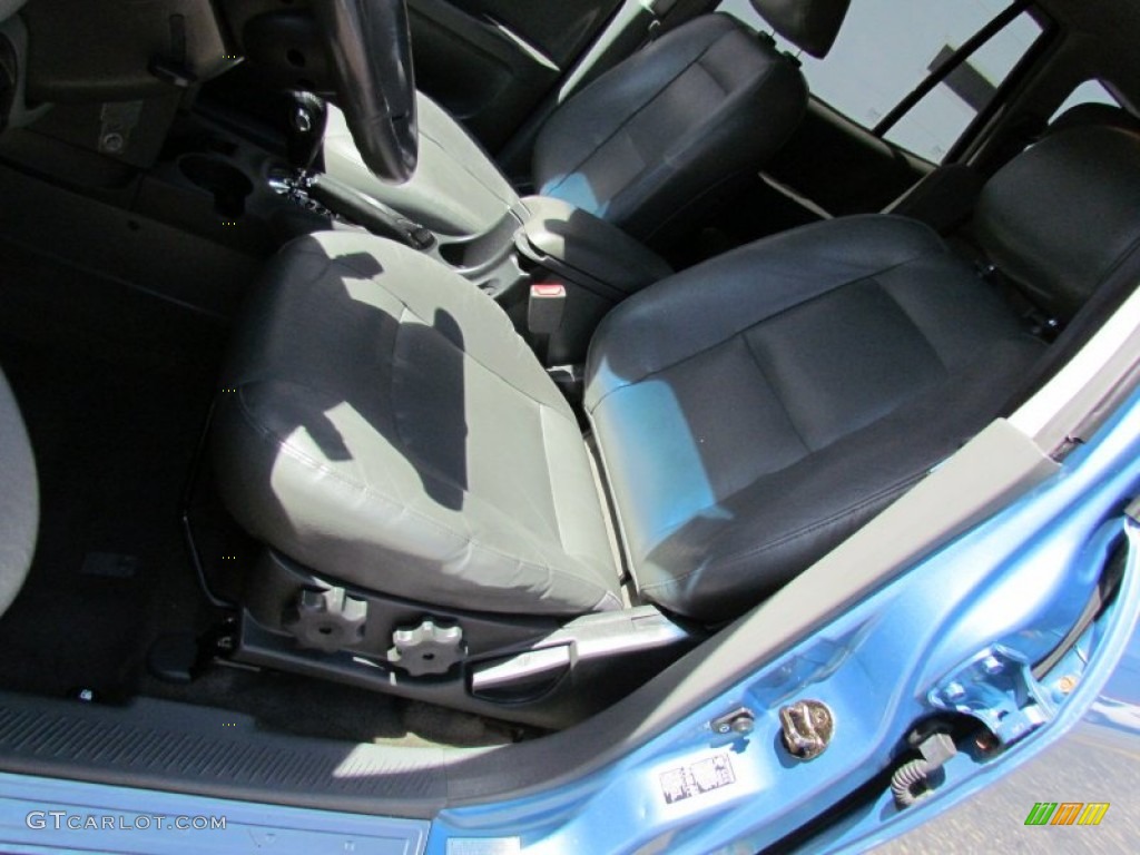 2003 Santa Fe LX 4WD - Arctic Blue / Gray photo #11