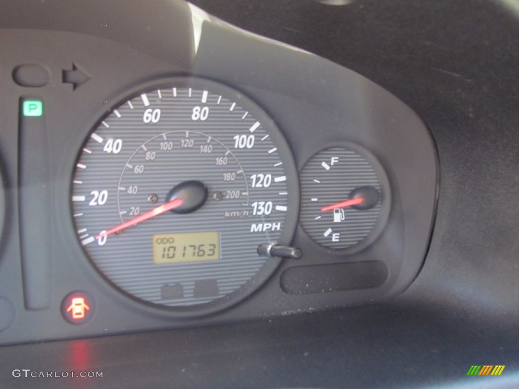 2003 Santa Fe LX 4WD - Arctic Blue / Gray photo #15