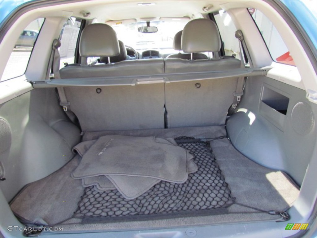 2003 Santa Fe LX 4WD - Arctic Blue / Gray photo #20