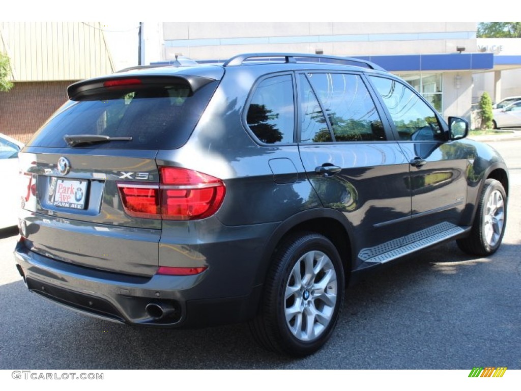 2011 X5 xDrive 35i - Platinum Gray Metallic / Black photo #5