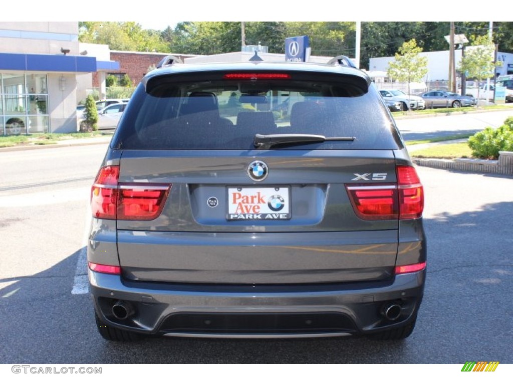 2011 X5 xDrive 35i - Platinum Gray Metallic / Black photo #6