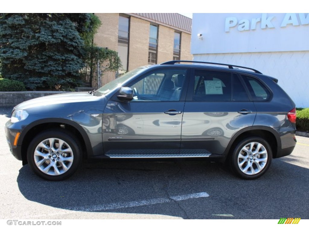 2011 X5 xDrive 35i - Platinum Gray Metallic / Black photo #8
