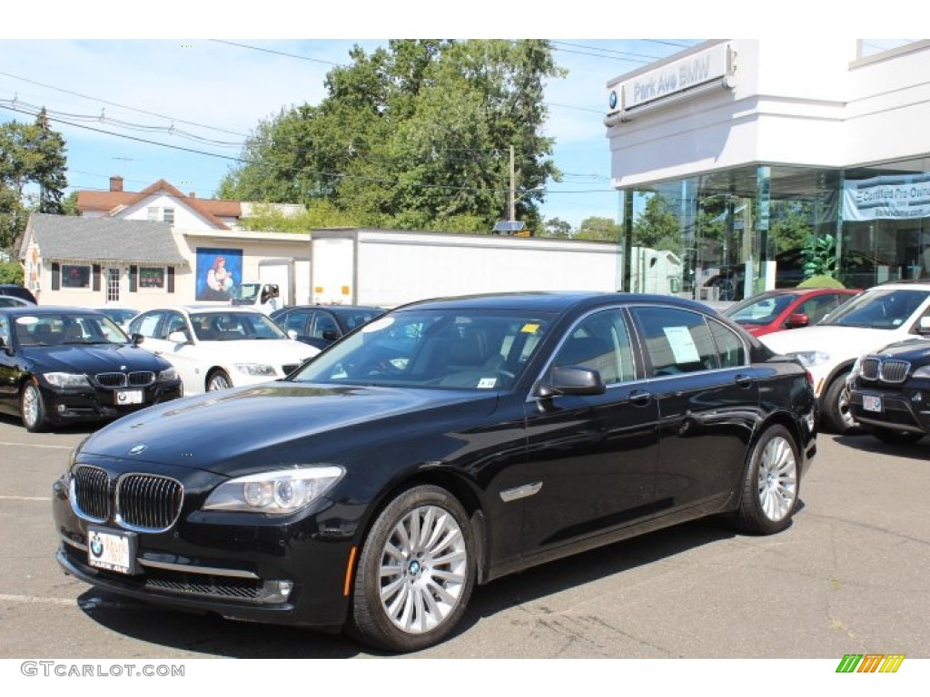 2011 7 Series 750Li xDrive Sedan - Black Sapphire Metallic / Black photo #1