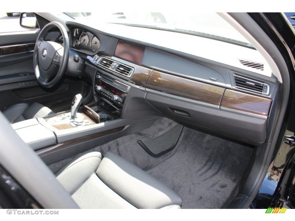 2011 7 Series 750Li xDrive Sedan - Black Sapphire Metallic / Black photo #26