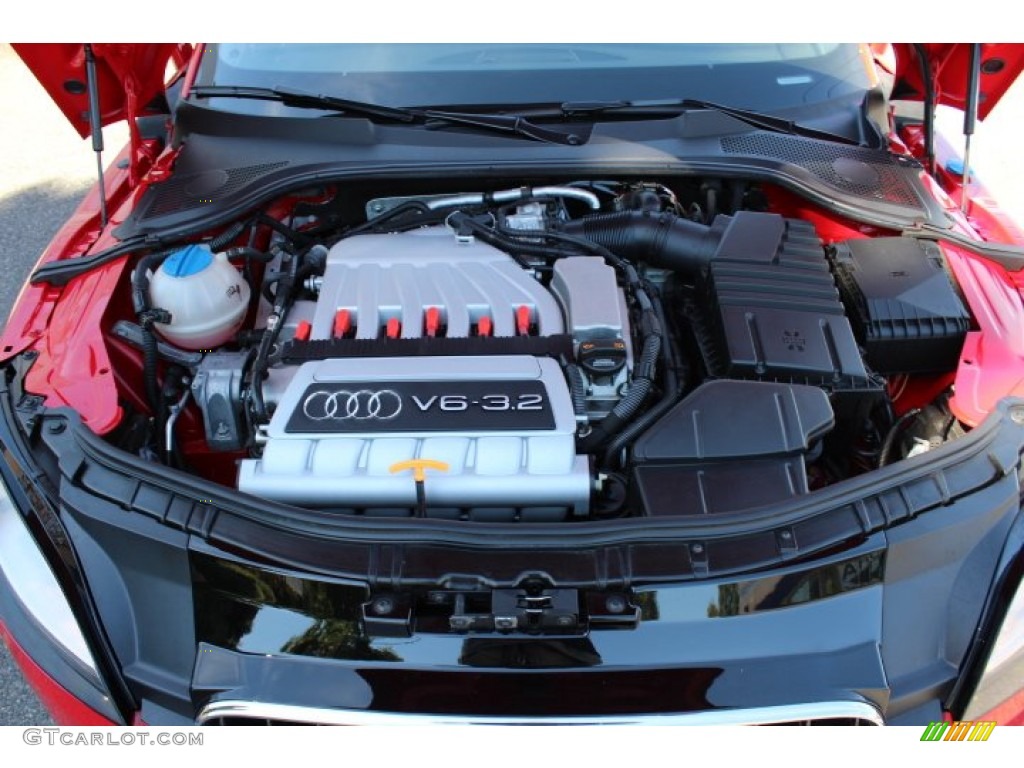 2008 Audi TT 3.2 quattro Roadster 3.2 Liter DOHC 24-Valve VVT V6 Engine Photo #70653205
