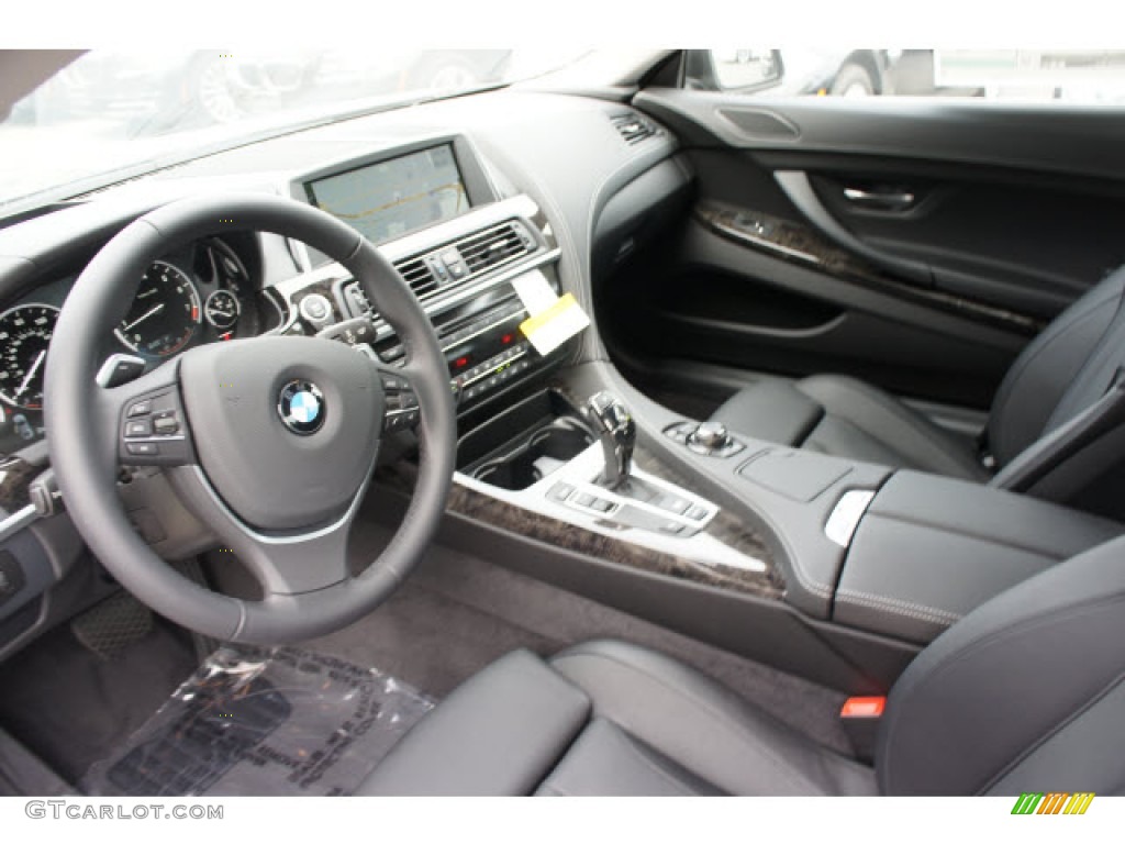 2013 6 Series 650i Coupe - Jet Black / Black photo #5