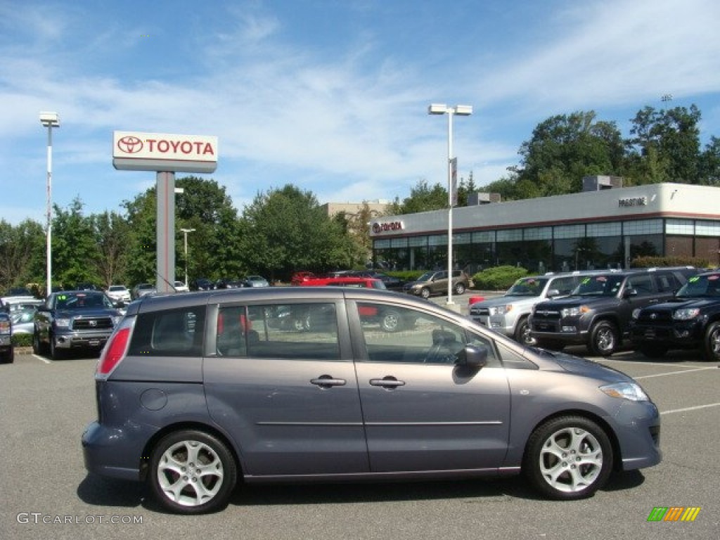 2008 MAZDA5 Sport - Galaxy Gray / Black photo #1
