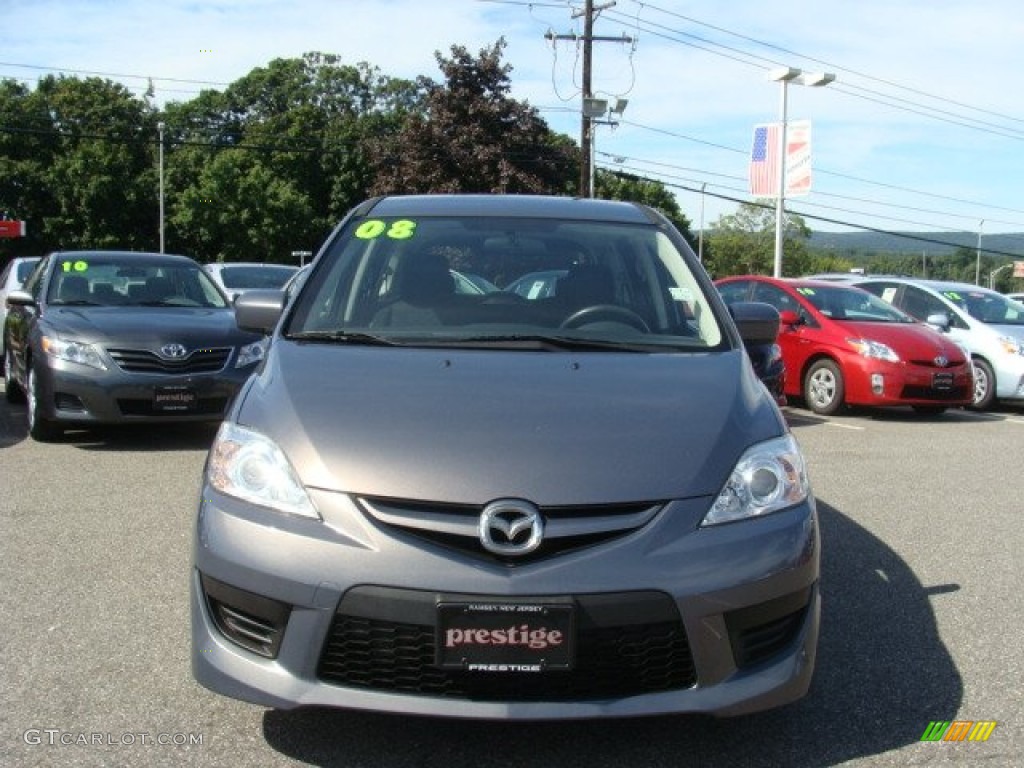 2008 MAZDA5 Sport - Galaxy Gray / Black photo #2