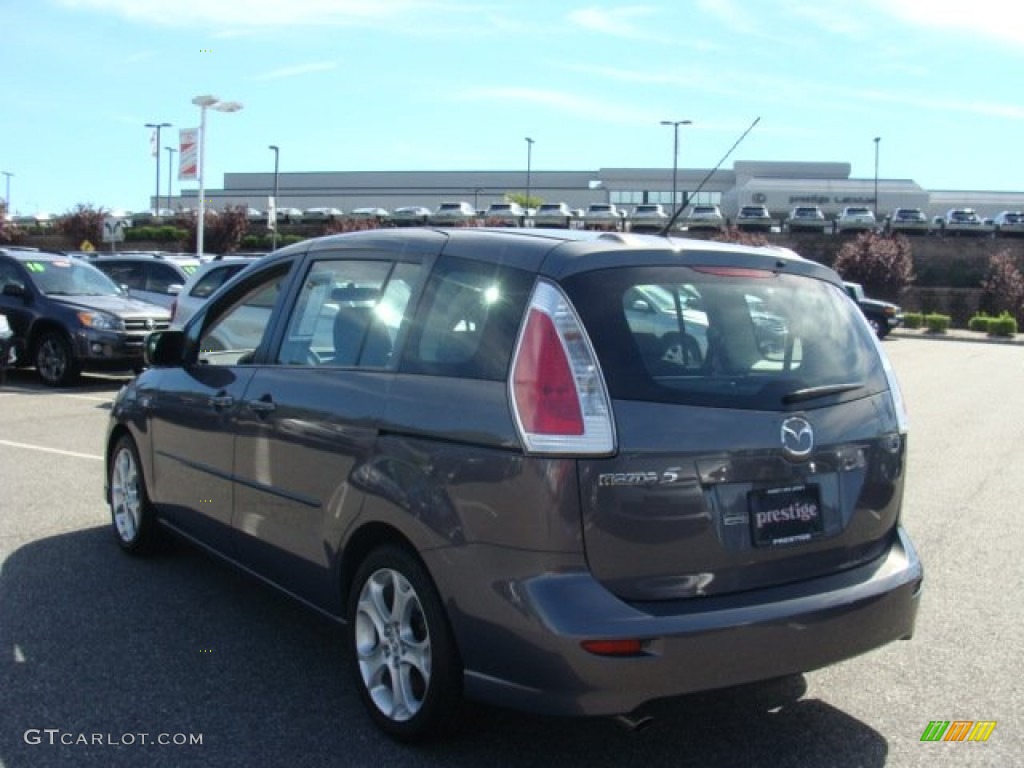 2008 MAZDA5 Sport - Galaxy Gray / Black photo #4