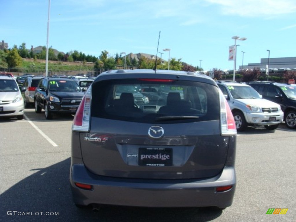 2008 MAZDA5 Sport - Galaxy Gray / Black photo #5