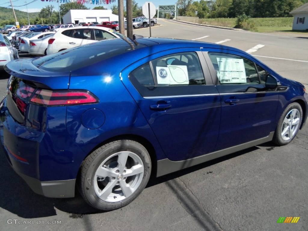 2013 Volt  - Blue Topaz Metallic / Jet Black/Ceramic White Accents photo #9