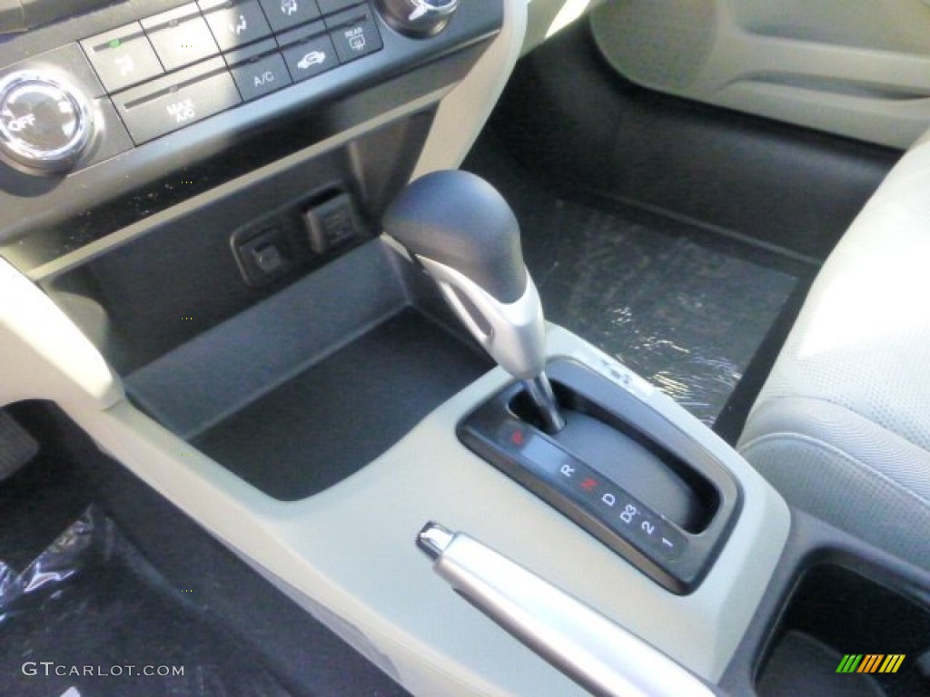 2012 Civic EX Coupe - Taffeta White / Stone photo #14