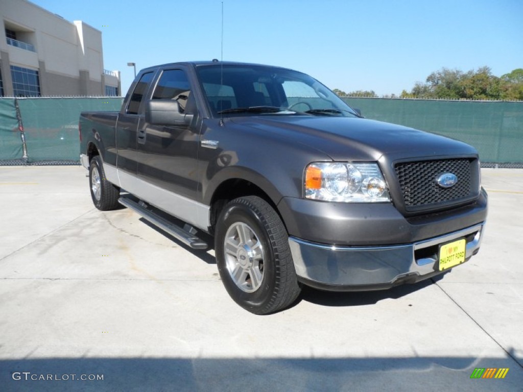 2006 F150 XLT SuperCab - Dark Shadow Grey Metallic / Medium/Dark Flint photo #1