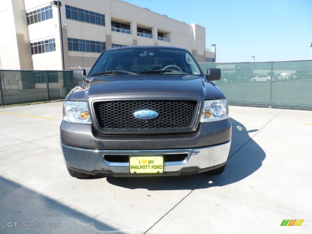 2006 F150 XLT SuperCab - Dark Shadow Grey Metallic / Medium/Dark Flint photo #8