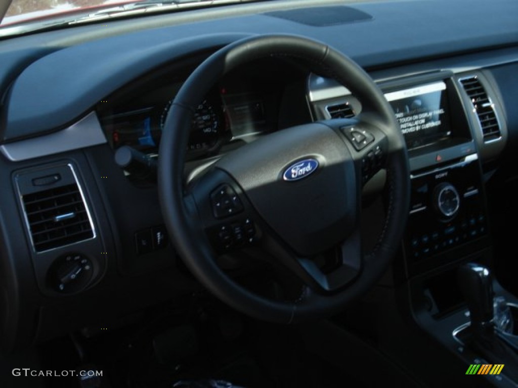 2013 Flex Limited EcoBoost AWD - Ruby Red Metallic / Charcoal Black photo #10