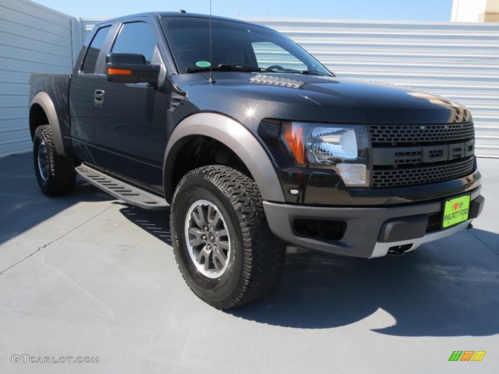 2010 F150 SVT Raptor SuperCab 4x4 - Tuxedo Black / Raptor Black photo #1