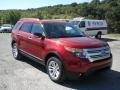 2013 Ruby Red Metallic Ford Explorer XLT 4WD  photo #2