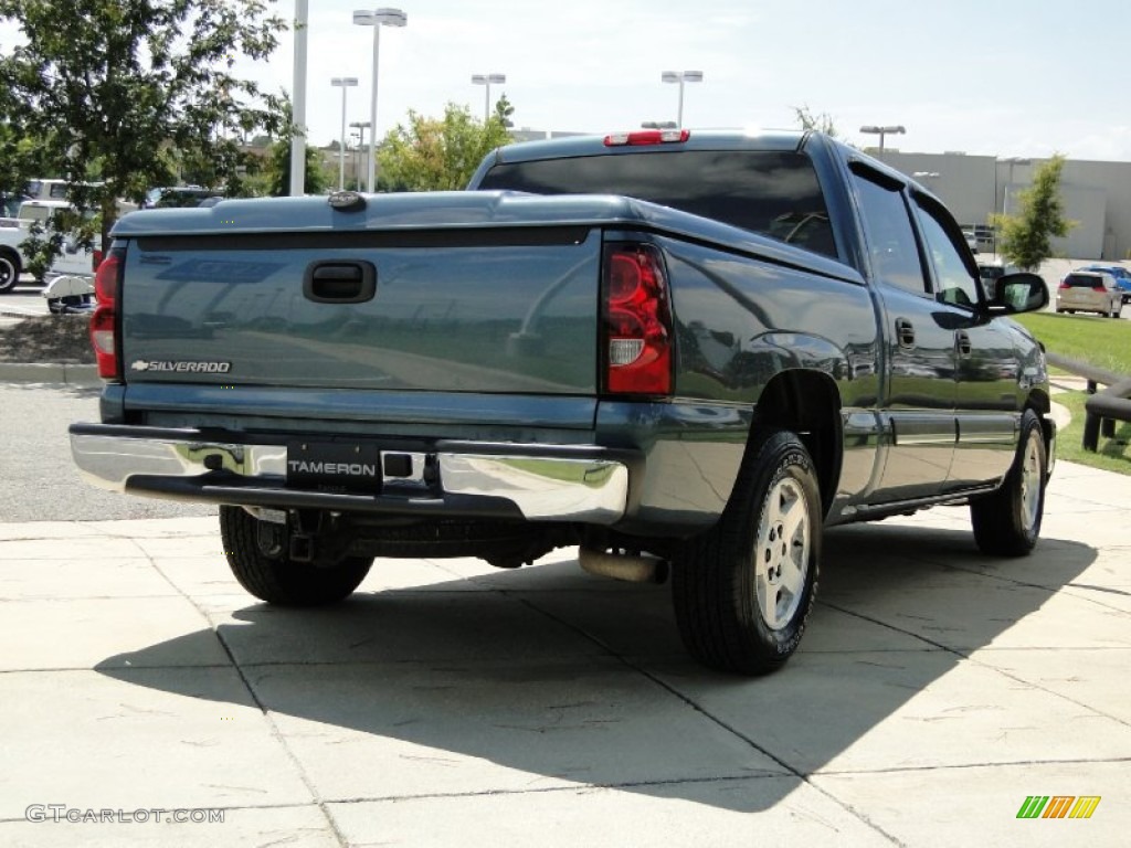 2007 Silverado 1500 Classic LT Crew Cab - Blue Granite Metallic / Dark Charcoal photo #5