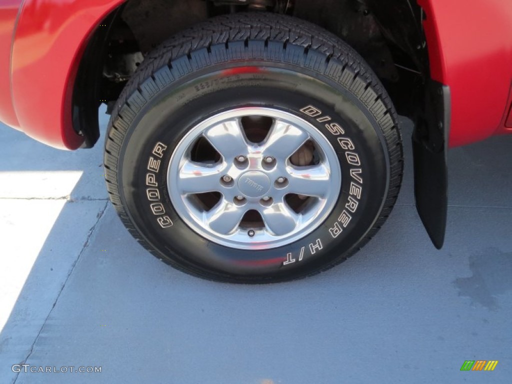 2009 Tacoma V6 SR5 PreRunner Double Cab - Barcelona Red Metallic / Graphite Gray photo #10