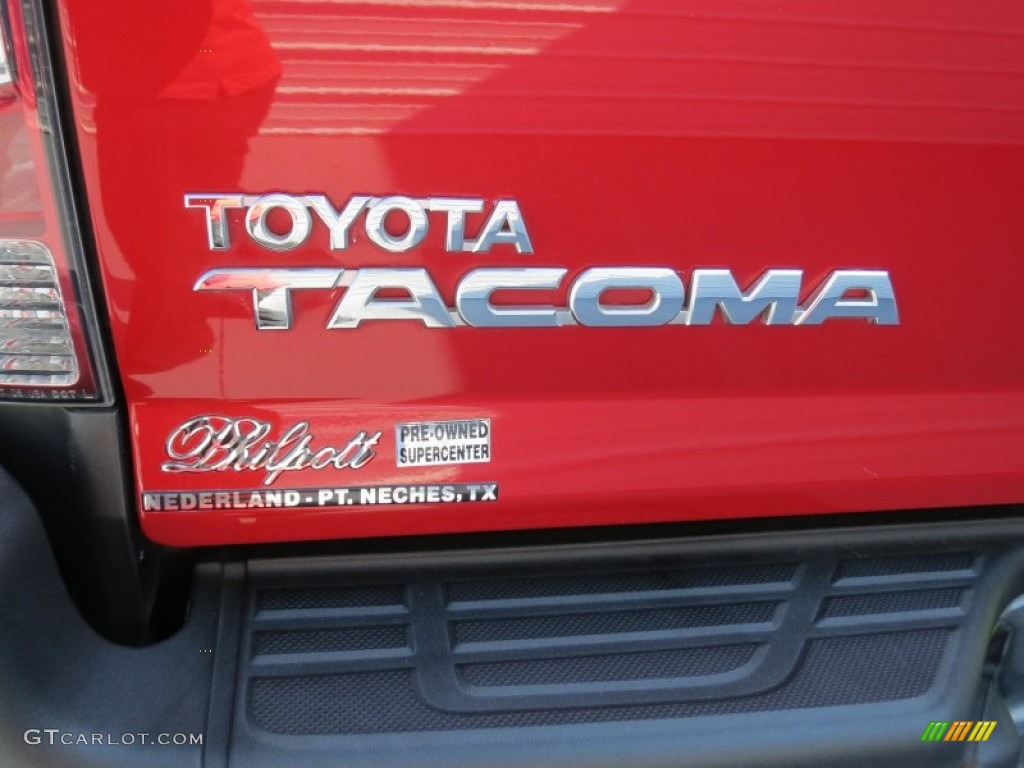 2009 Tacoma V6 SR5 PreRunner Double Cab - Barcelona Red Metallic / Graphite Gray photo #19