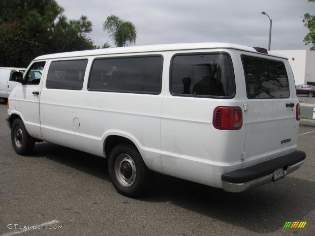 1999 Ram Van 3500 Passenger - Bright White / Mist Gray photo #4