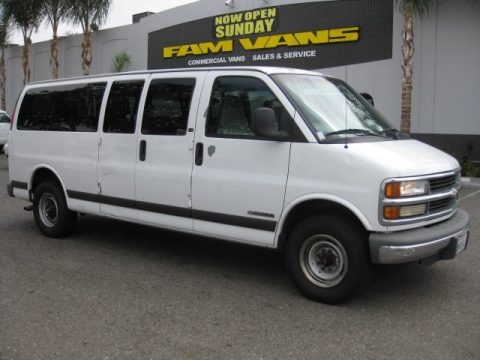 1999 Chevrolet Express 3500 Passenger Van Data, Info and Specs