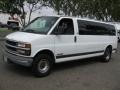 1999 Summit White Chevrolet Express 3500 Passenger Van  photo #3