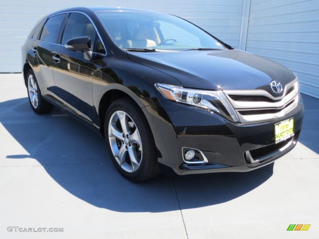 2013 Venza Limited - Attitude Black Metallic / Ivory photo #1