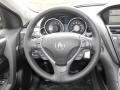 Ebony 2012 Acura ZDX SH-AWD Technology Steering Wheel