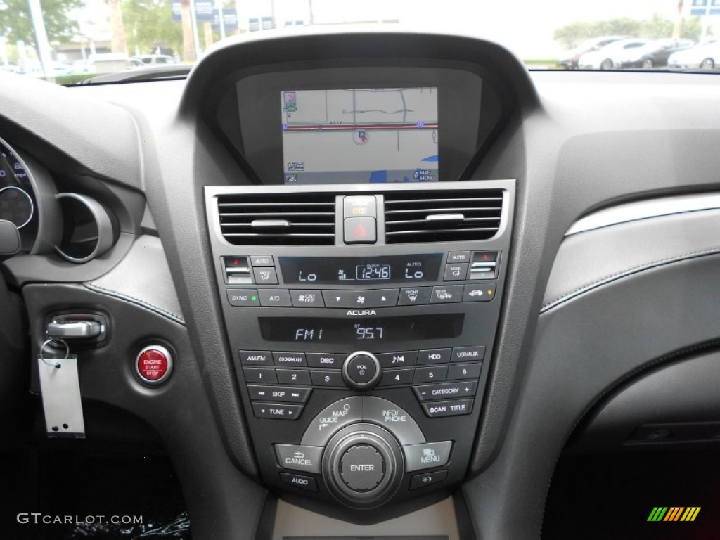 2012 Acura ZDX SH-AWD Technology Controls Photo #70659253