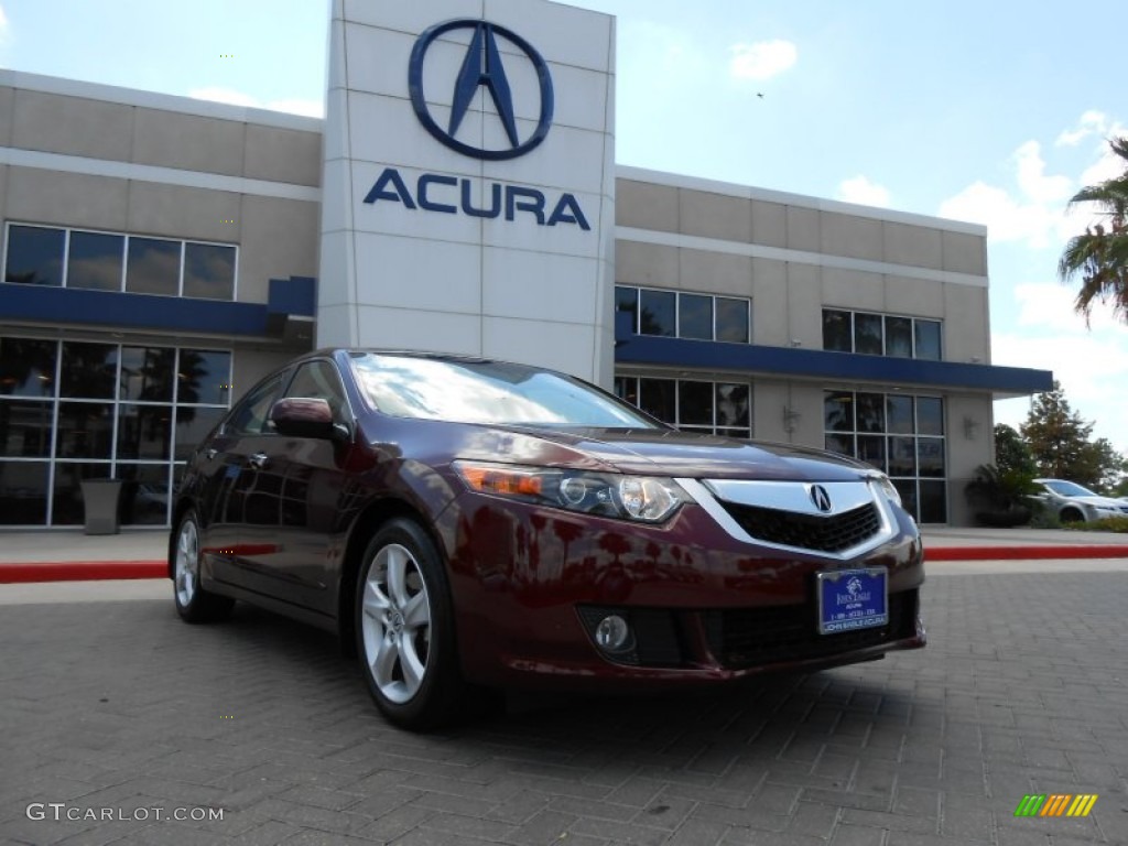 Basque Red Pearl Acura TSX