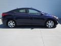 2013 Indigo Night Hyundai Elantra Limited  photo #2