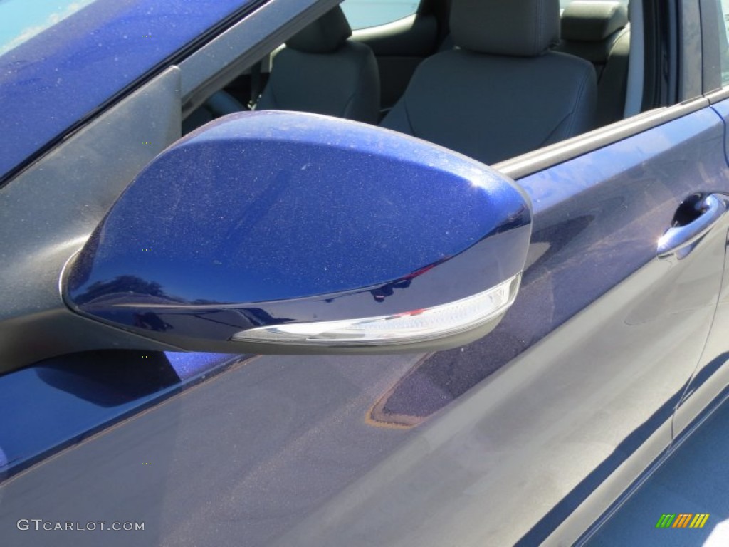 2013 Elantra Limited - Indigo Night / Gray photo #11