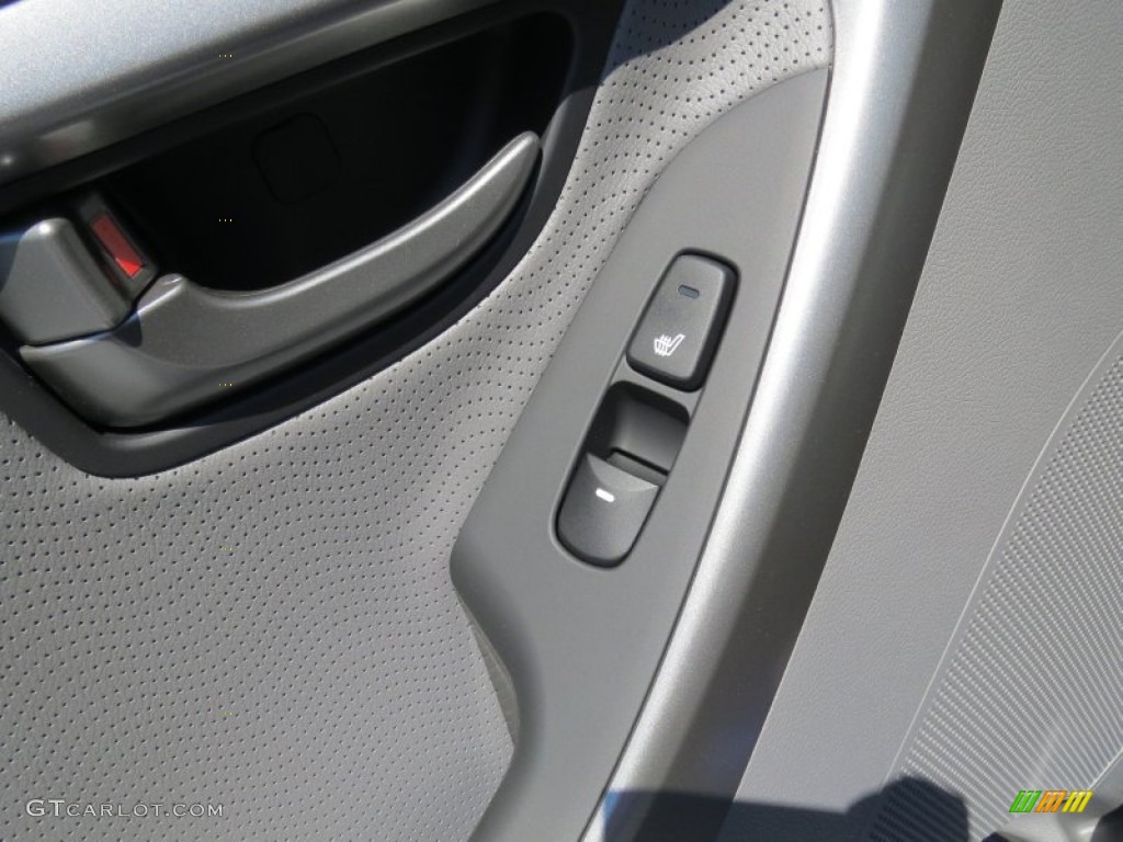 2013 Elantra Limited - Indigo Night / Gray photo #19