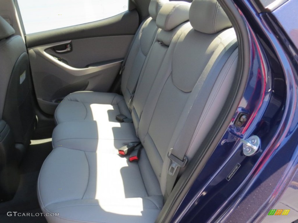 2013 Elantra Limited - Indigo Night / Gray photo #20