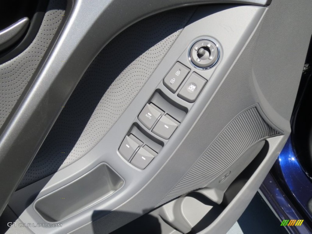 2013 Elantra Limited - Indigo Night / Gray photo #22