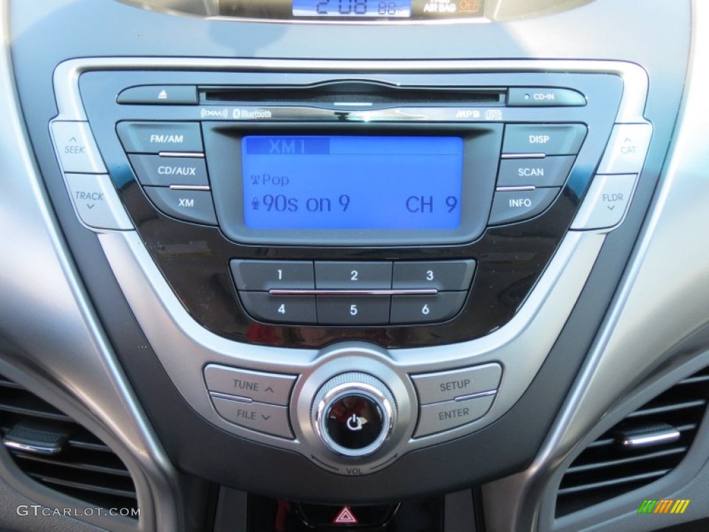 2013 Elantra Limited - Indigo Night / Gray photo #28