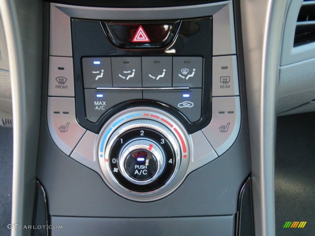 2013 Elantra Limited - Indigo Night / Gray photo #29