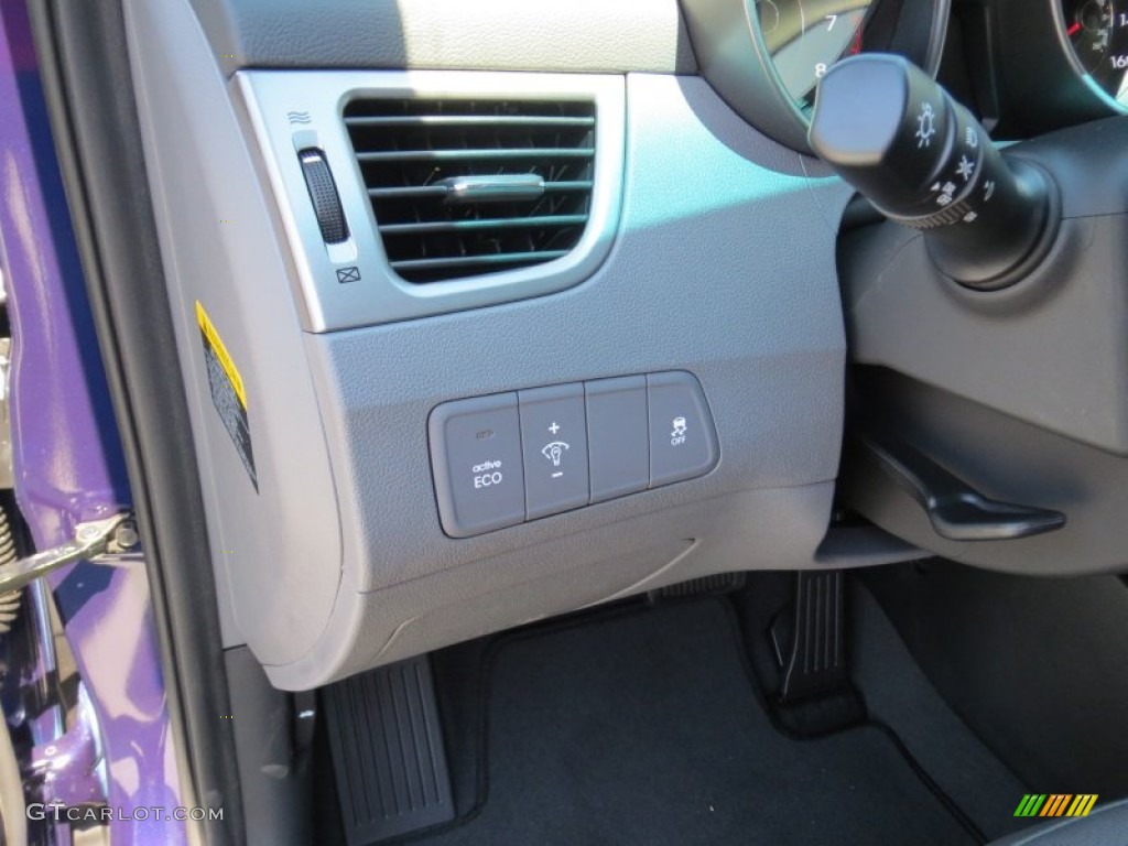 2013 Elantra Limited - Indigo Night / Gray photo #33